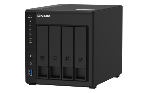 Qnap TS-451D2-2G, 4x kiintolevypaikkaa -verkkolevypalvelin