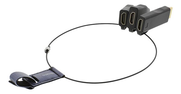 DELTACO Office, HDMI ADAPTER RING, mDP, DP, USB-C, FHD