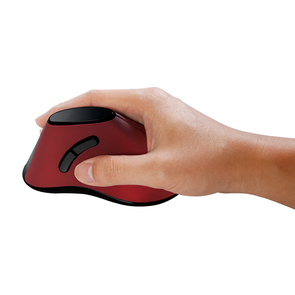 LogiLink Ergonomic -langaton pystyhiiri, punainen