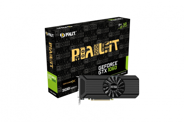 Palit GeForce GTX 1060 StormX 3GB - grafikkort