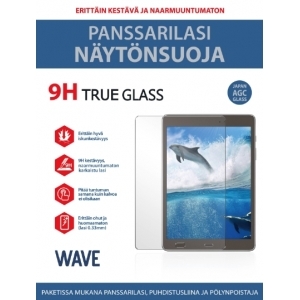 Wave PANSSARILASI - N&auml;yt&ouml;nsuojakalvo, karkaistua lasia. Samsung Galaxy S4