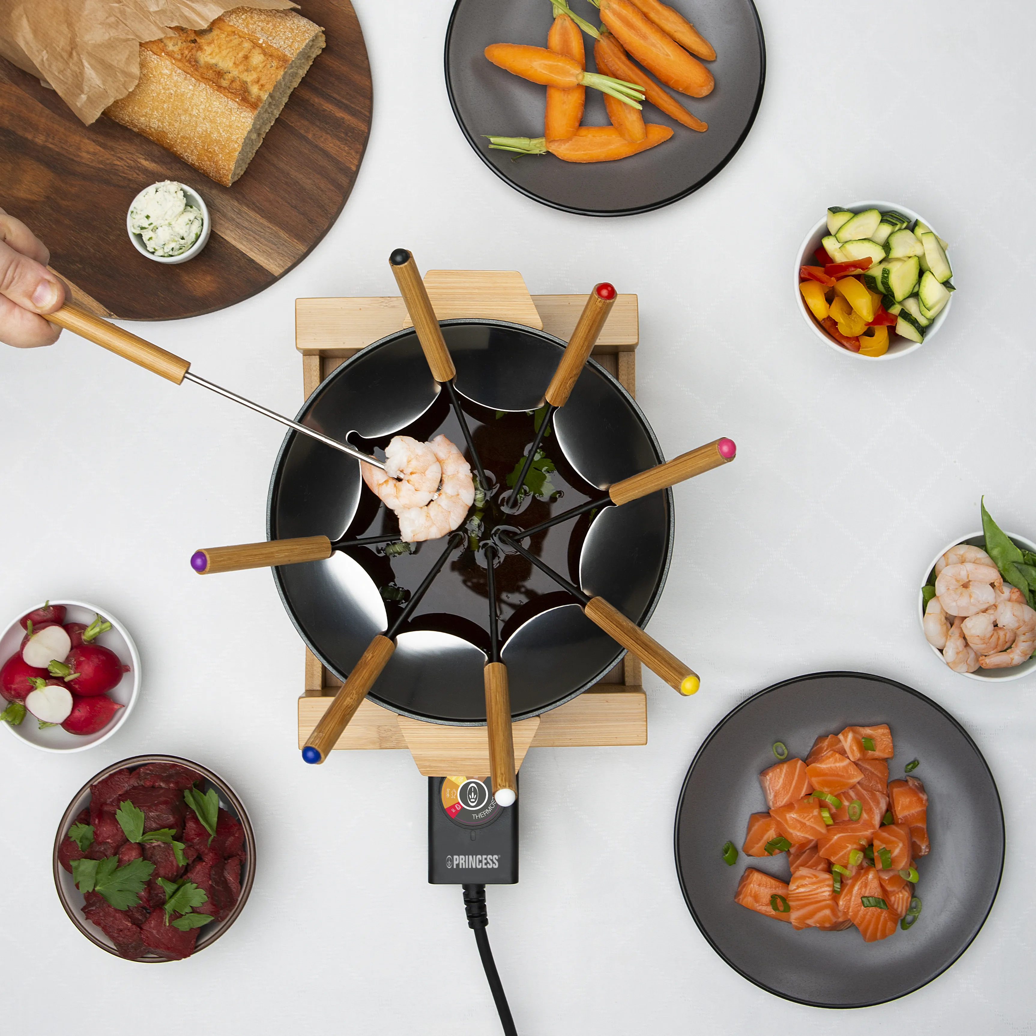 Princess Pure Bamboo - fondueset, 1.5l