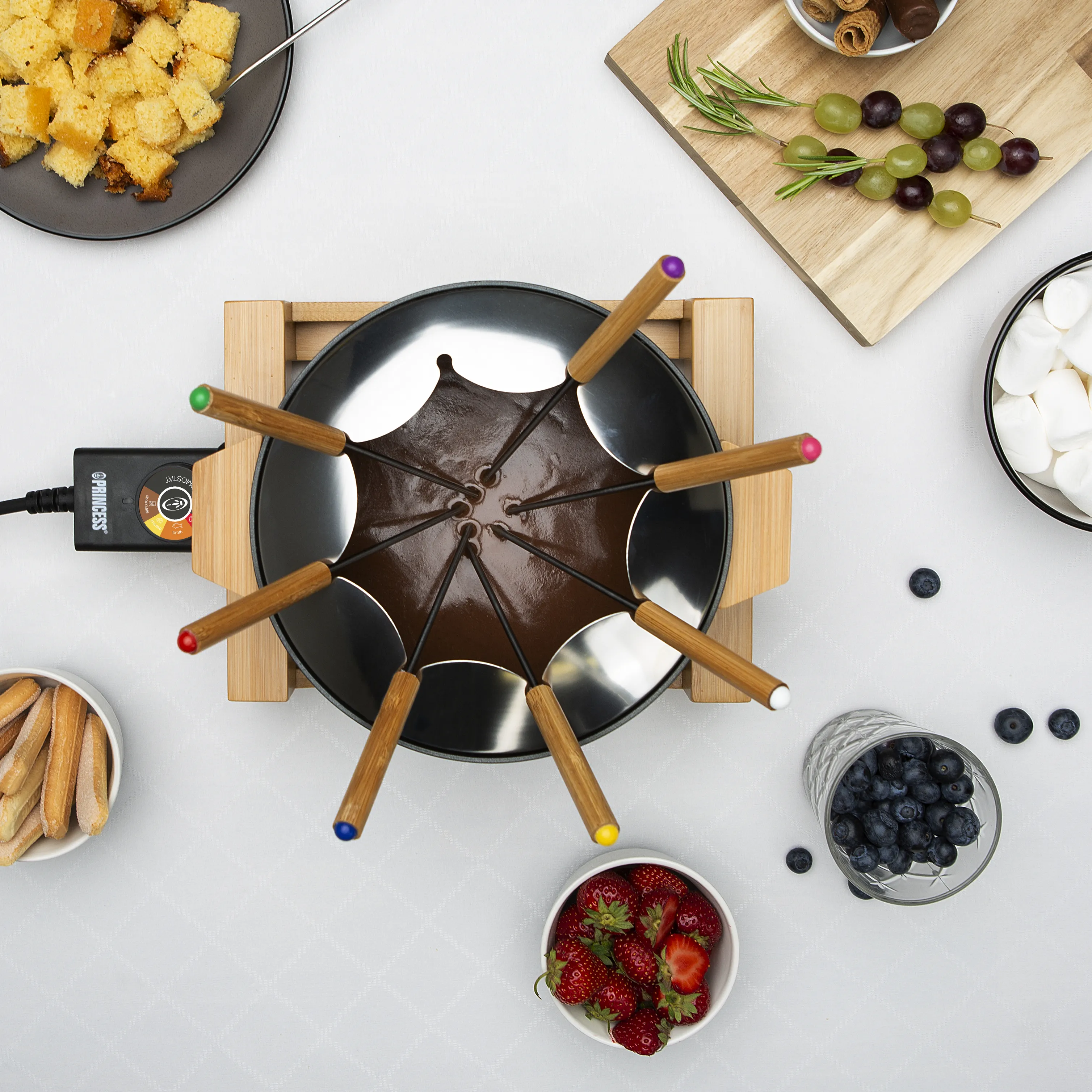 Princess Pure Bamboo - fondueset, 1.5l