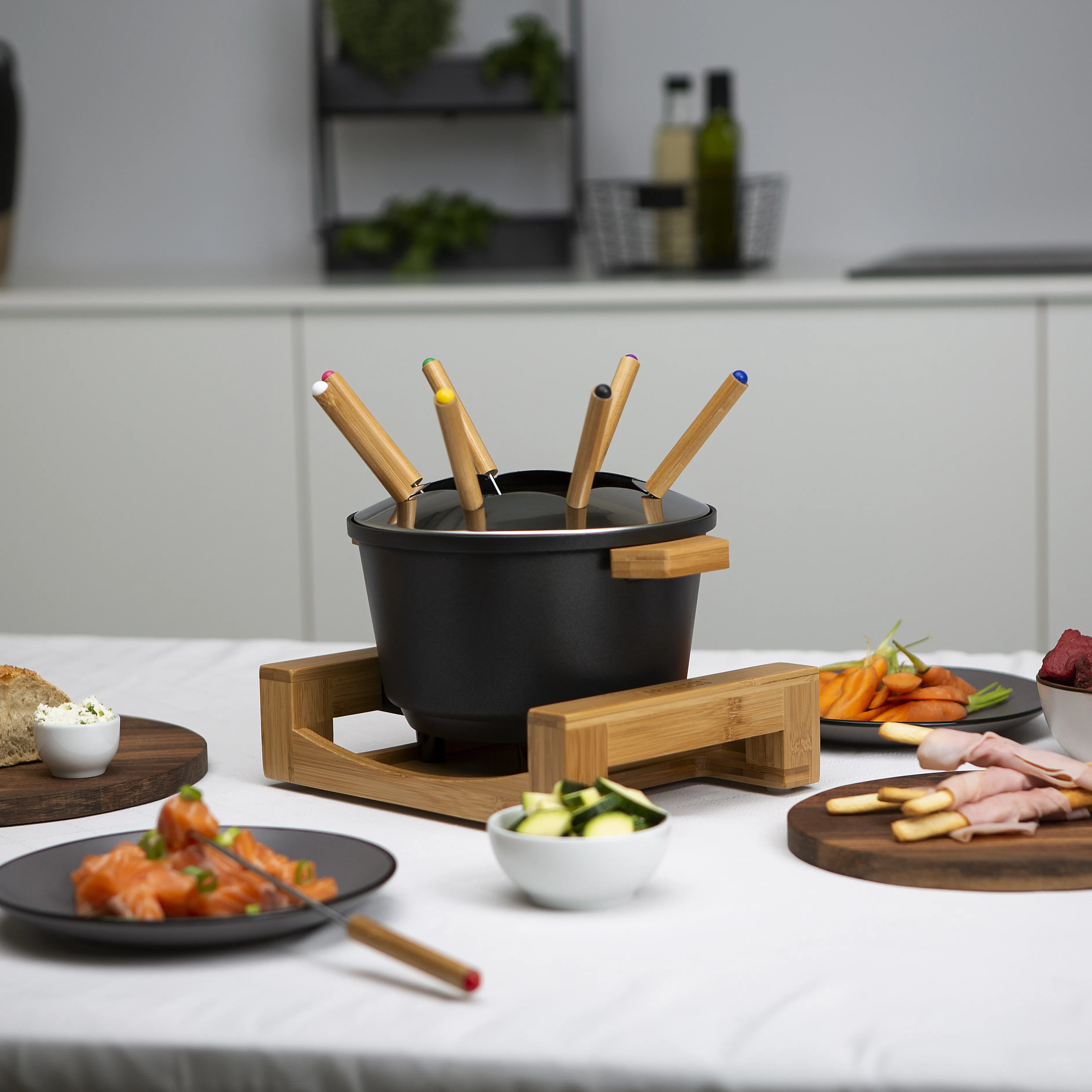 Princess Pure Bamboo - fondueset, 1.5l