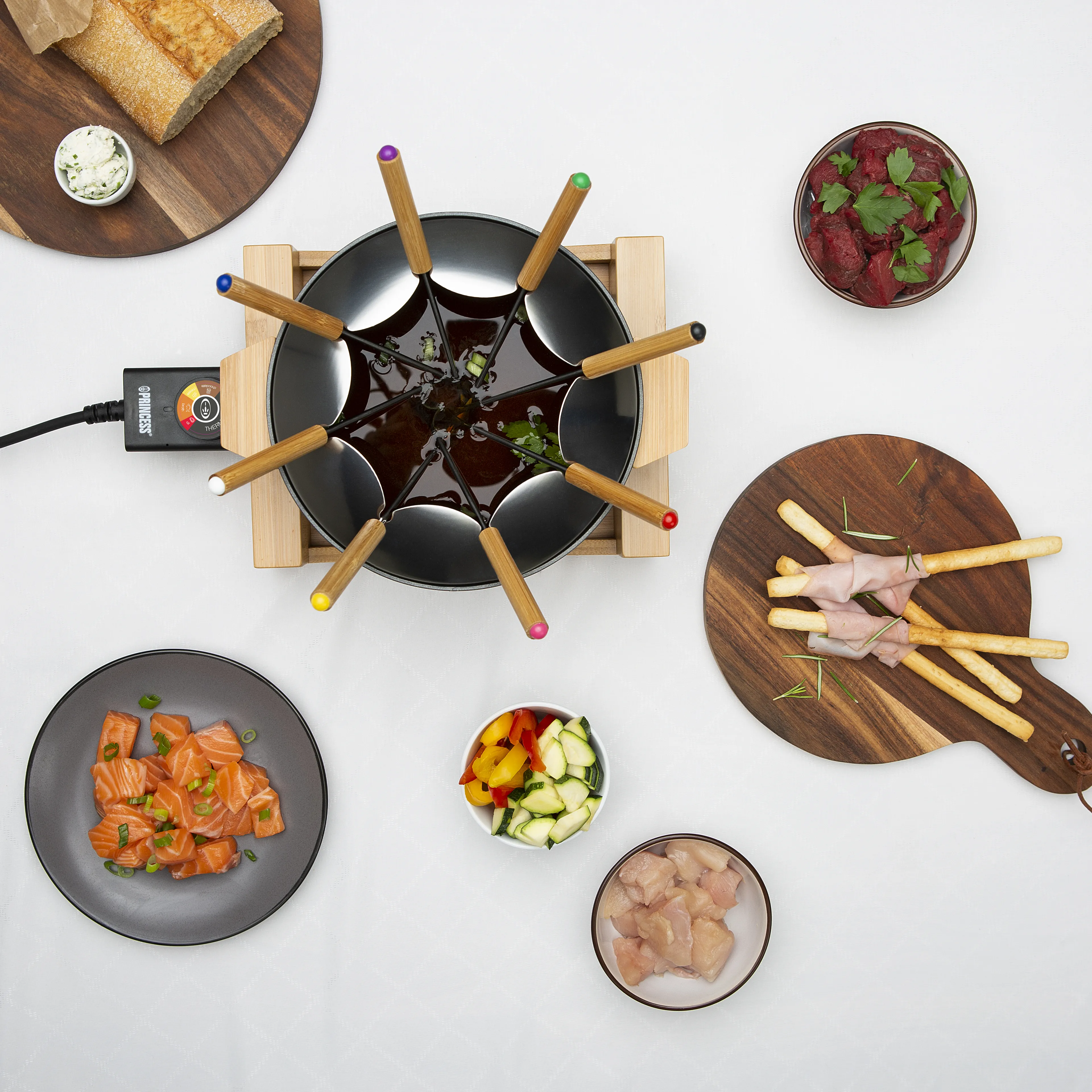 Princess Pure Bamboo - fondueset, 1.5l