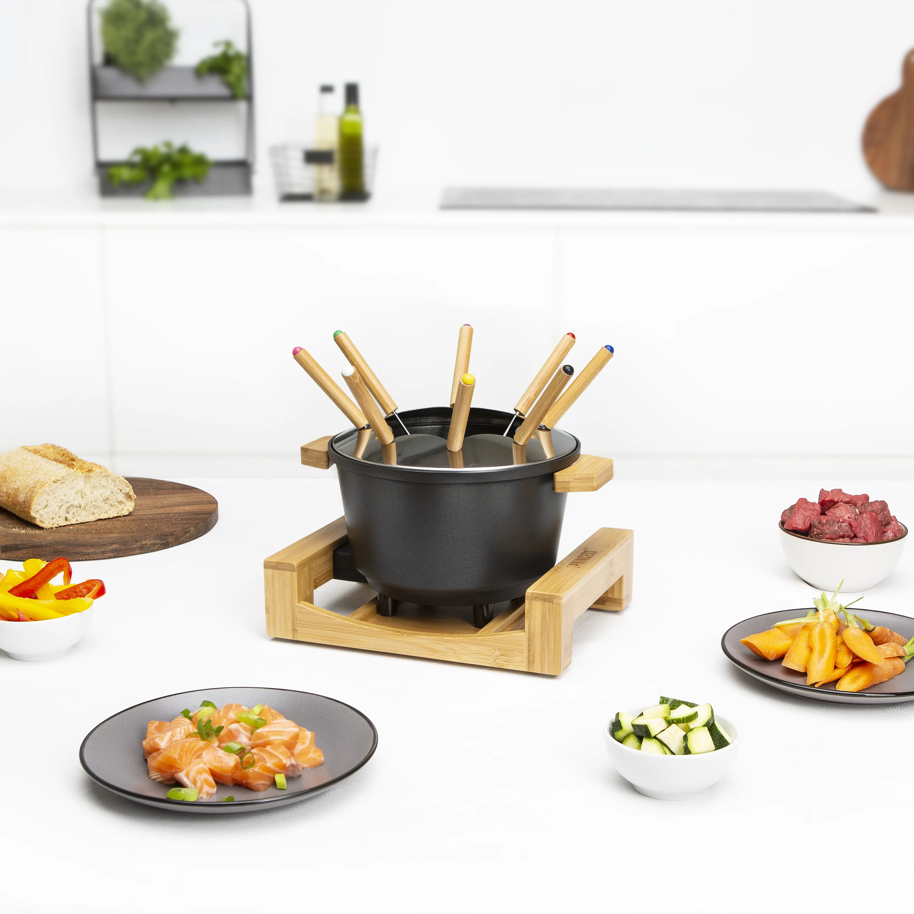 Princess Pure Bamboo - fondueset, 1.5l