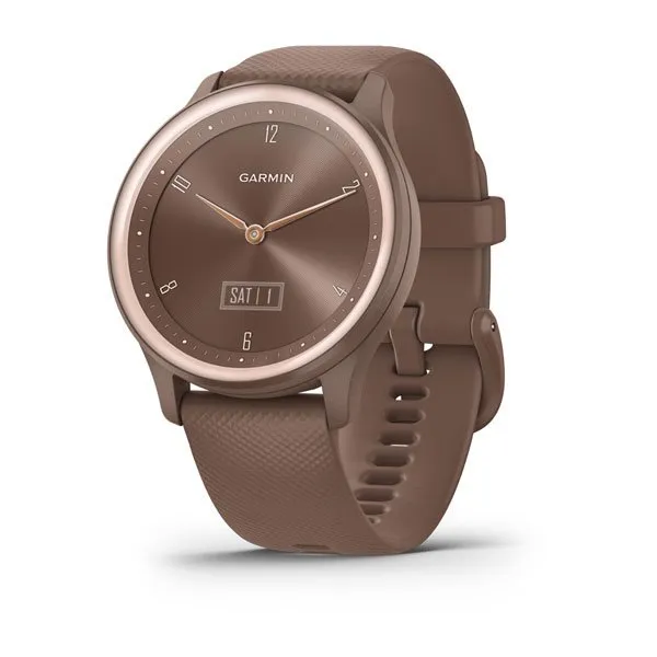 Garmin vívomove Sport - smartklocka, Black Walnut