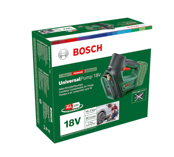 Bosch DIY UniversalPump 18V - compressed air-pump