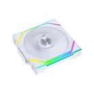 Lian Li UNI FAN SL-INF Wireless PWM ARGB Fan, Fluid Dynamic Bearing, 120mm, White