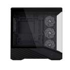 LIAN LI Vector V100R MIX -micro-ATX-kotelo ikkunalla ja RGB-valaistuksella, musta