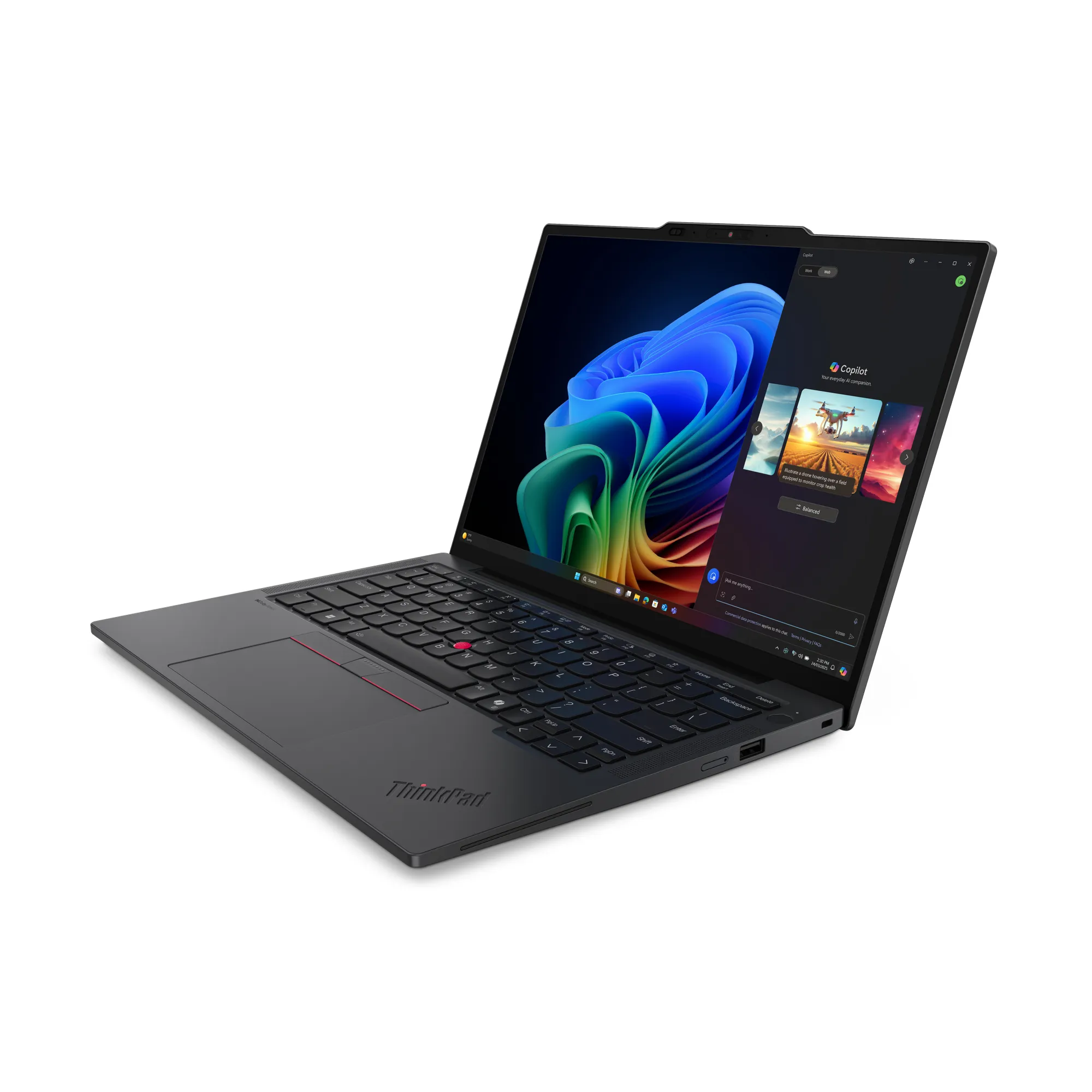 Lenovo ThinkPad X13 Gen 6 13.3" Ryzen AI 5 PRO 340, 32 Gt, 512 Gt, Radeon 840M, Win 11 Pro -kannettava, musta