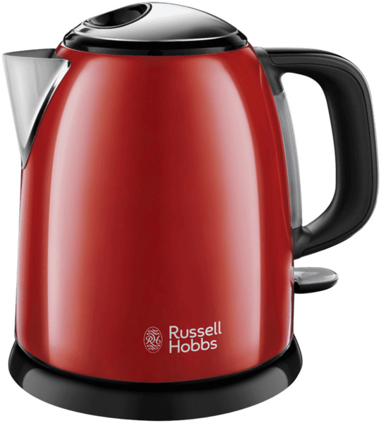 Remington Colours Plus Mini kettle, 1.0L, 2400W, Red