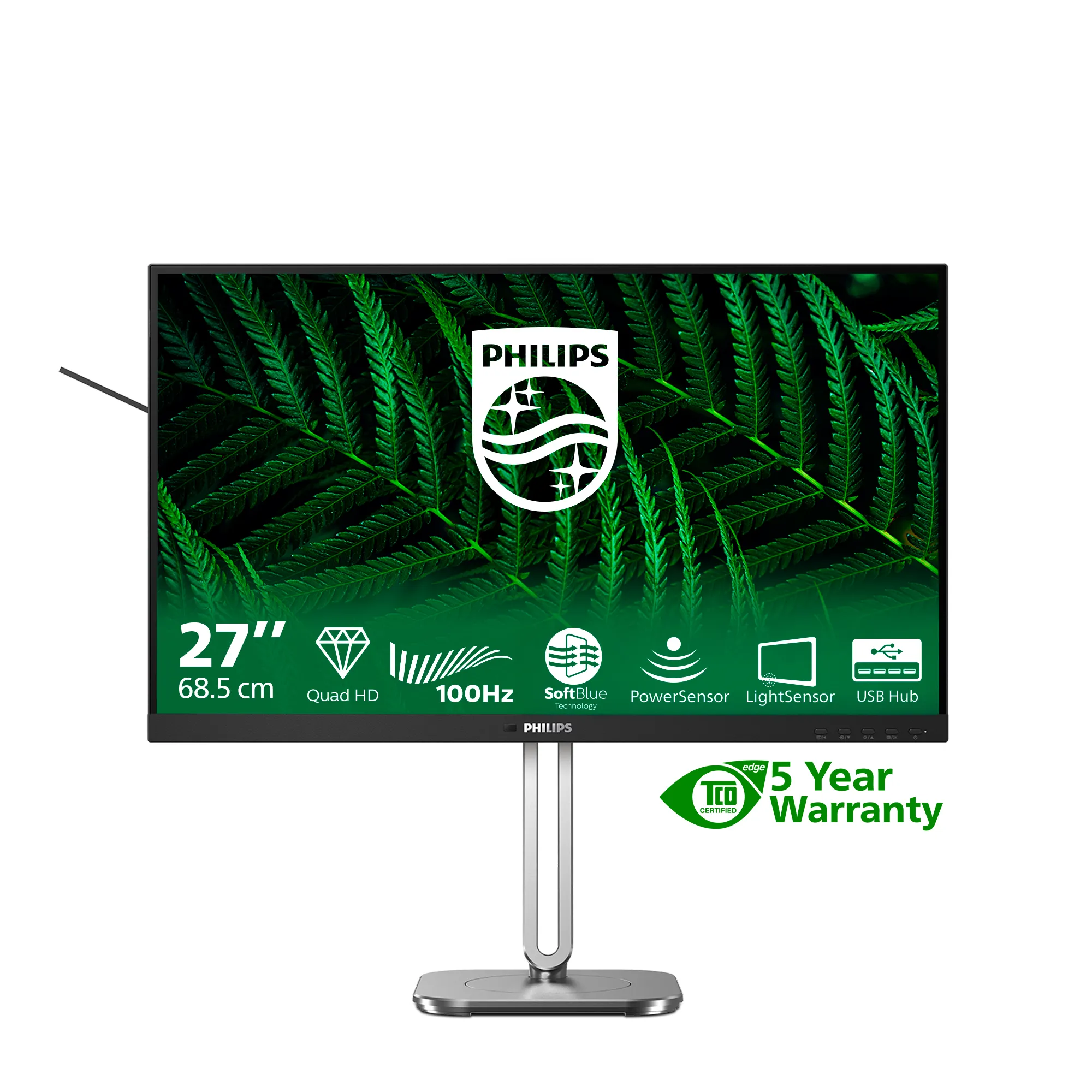 Philips 27&quot; 27B2G5500/00 QHD, IPS -n&auml;ytt&ouml;