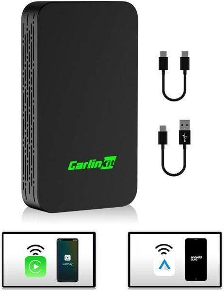CARLINKIT 2AIR-T Wireless Adapter for CarPlay and Android Auto