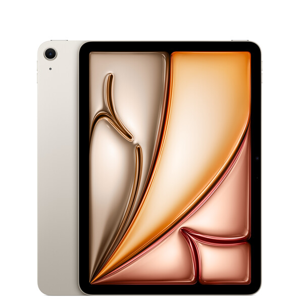 Refurbished iPad Air 11" (M2) 8GB, 128GB, Wi-Fi, Starlight, White (Excellent condition)
