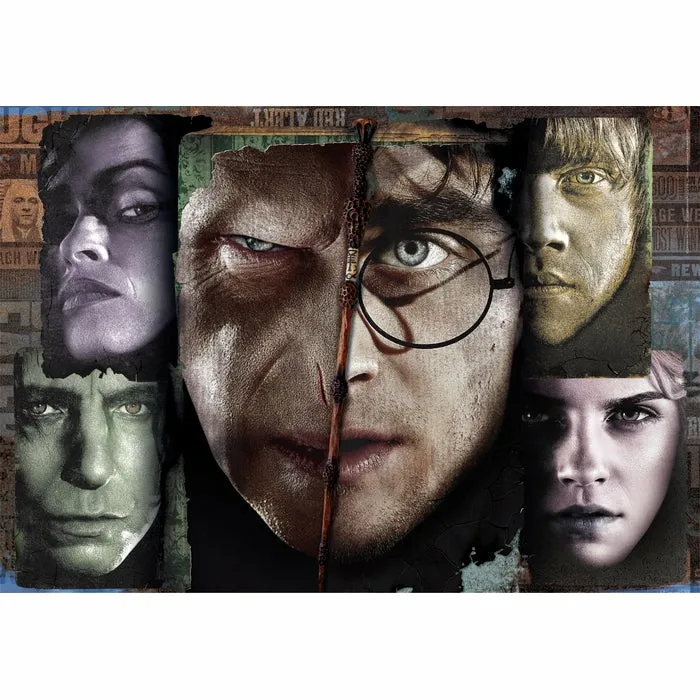 Clementoni High Quality Collection Harry Potter Face - pussel, 1000 bitar