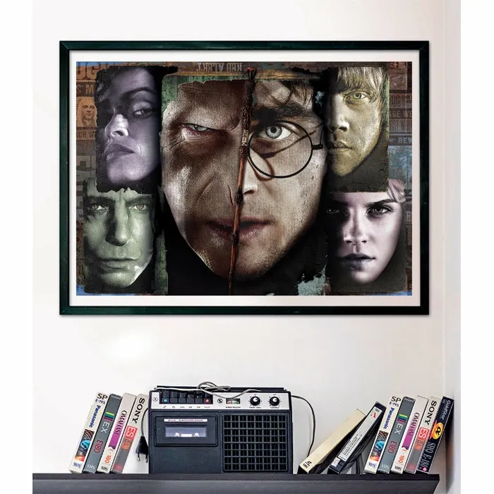 Clementoni High Quality Collection Harry Potter Face - pussel, 1000 bitar