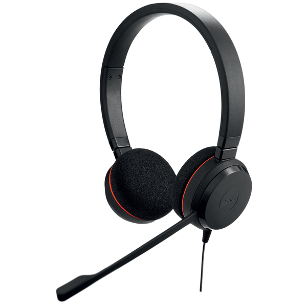 Jabra Evolve 20 MS USB-A - headset, svart