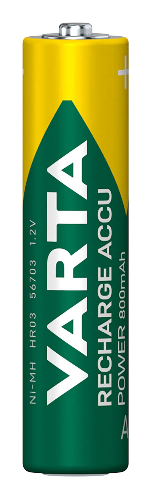 1x2 LL Accu AAA NiMH 800 mAH