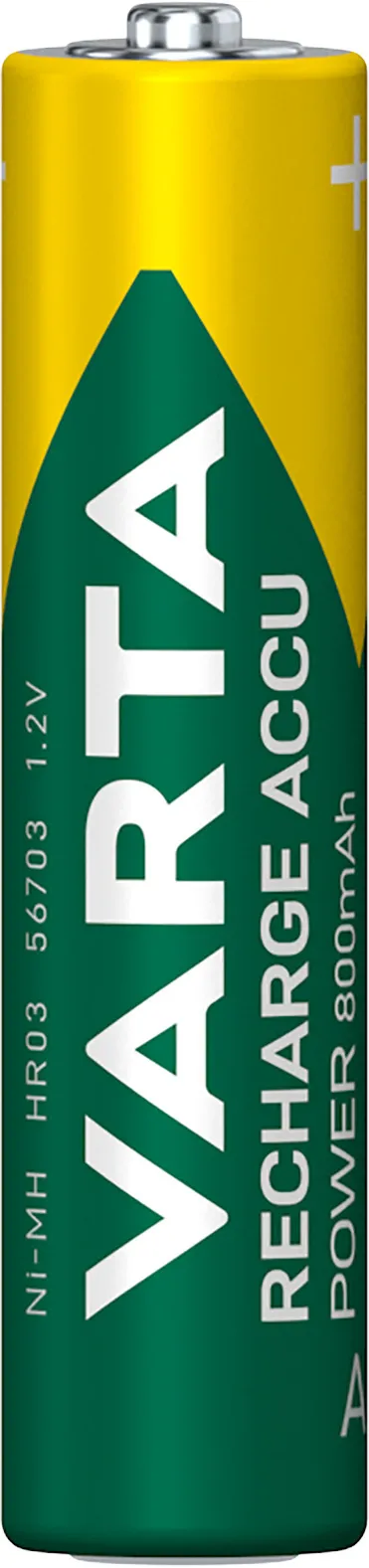 1x2 LL Accu AAA NiMH 800 mAH