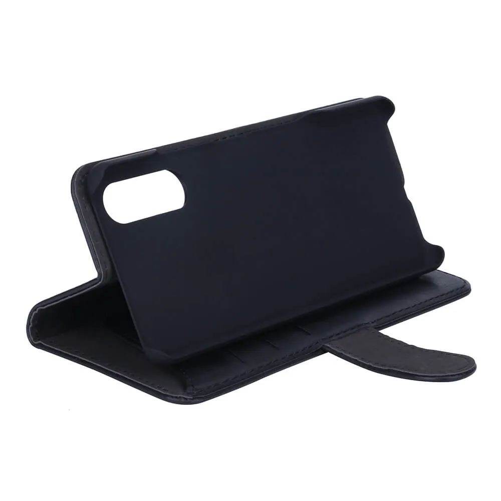GEAR Wallet, Xperia 10 III - pl&aring;nboksfodral, Svart