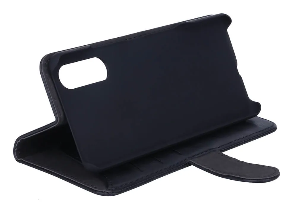 GEAR Wallet, Xperia 10 III - pl&aring;nboksfodral, Svart