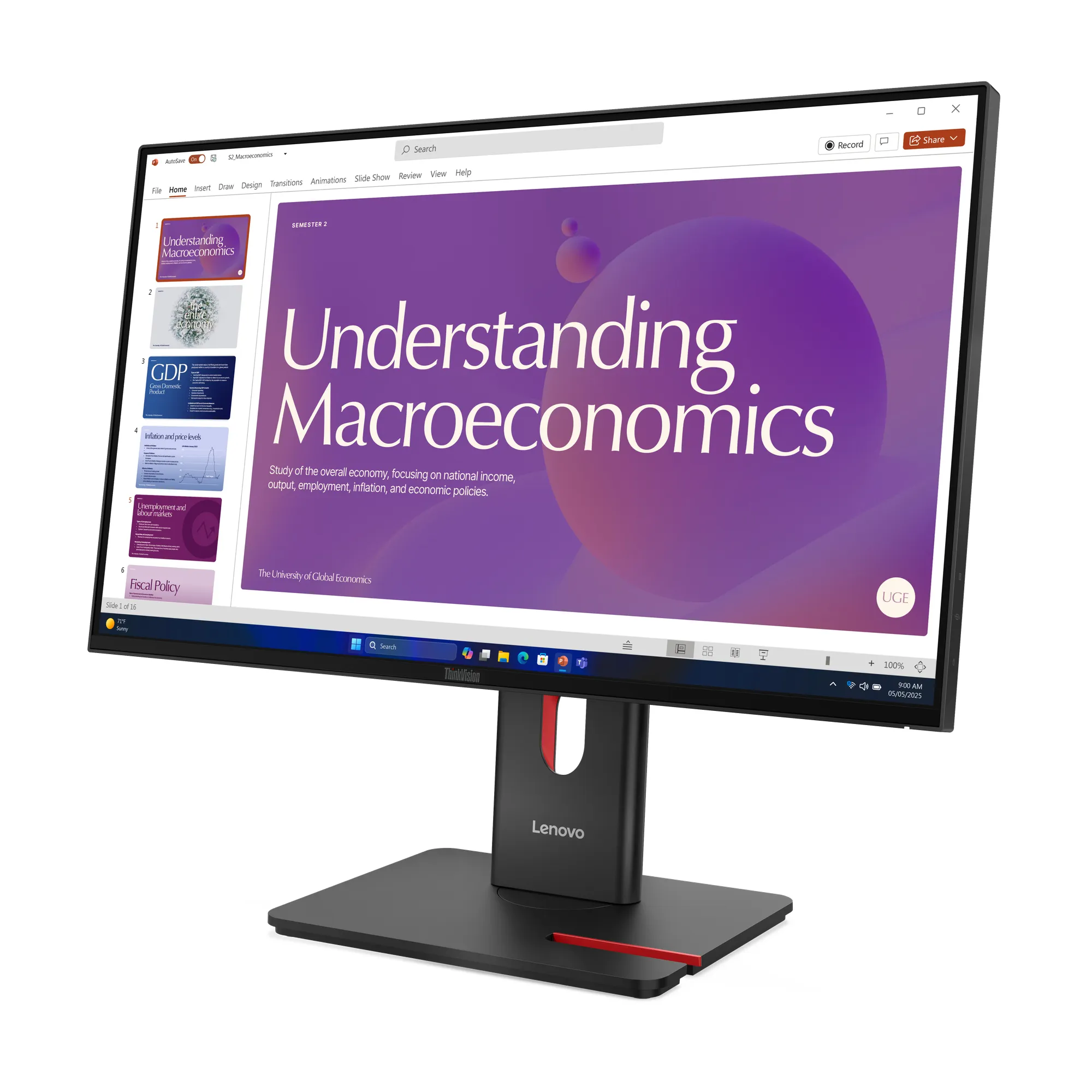 Lenovo ThinkVision ThinkVision T24D-40 24&quot; Full HD, IPS - monitor