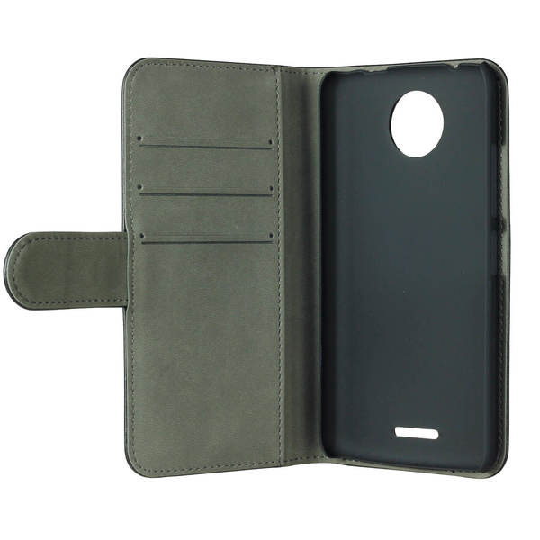 GEAR Wallet, Moto C - Wallet Case, Black