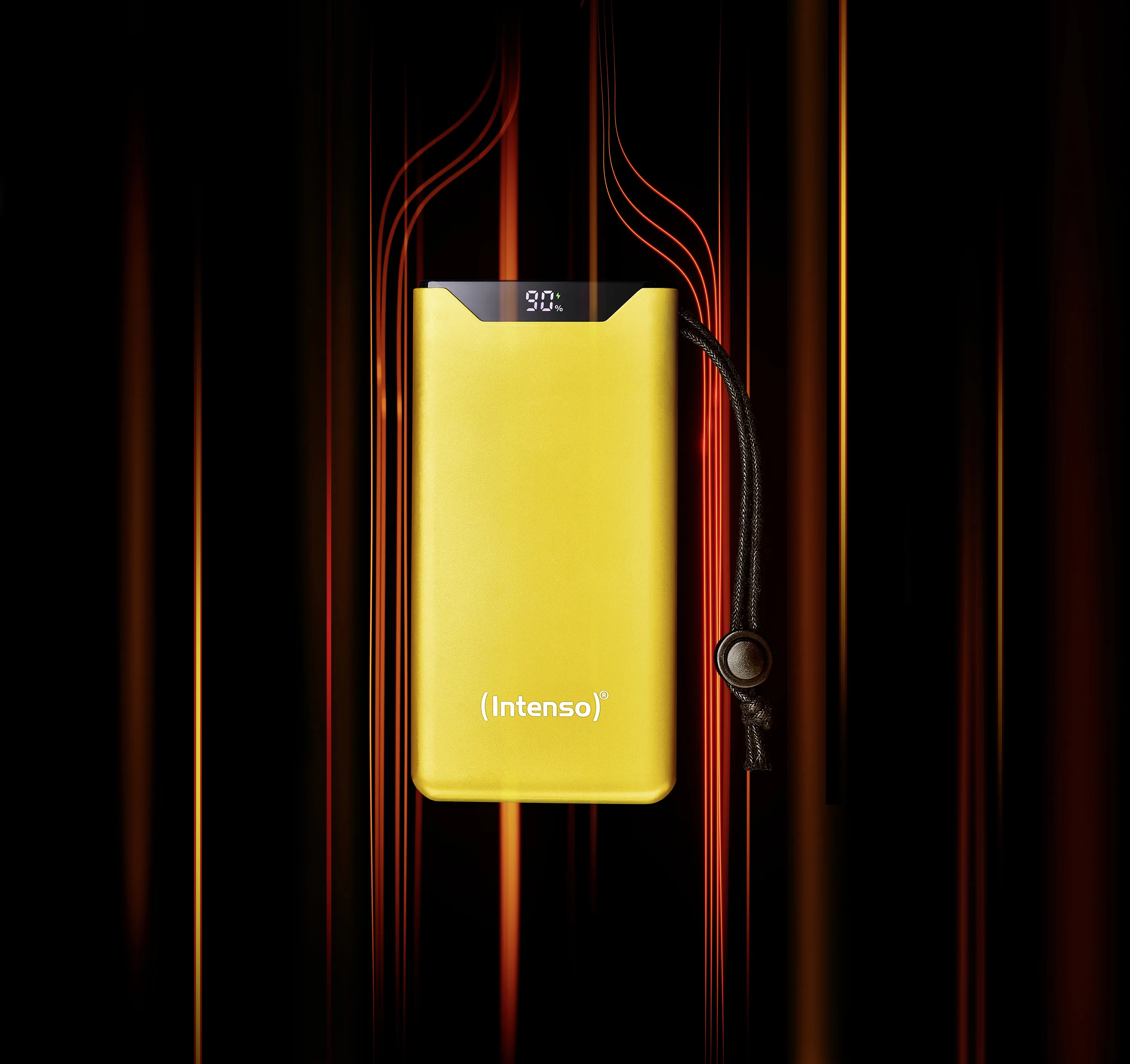 Intenso F10000 -varavirtal&auml;hde, 10000 mAh, Keltainen