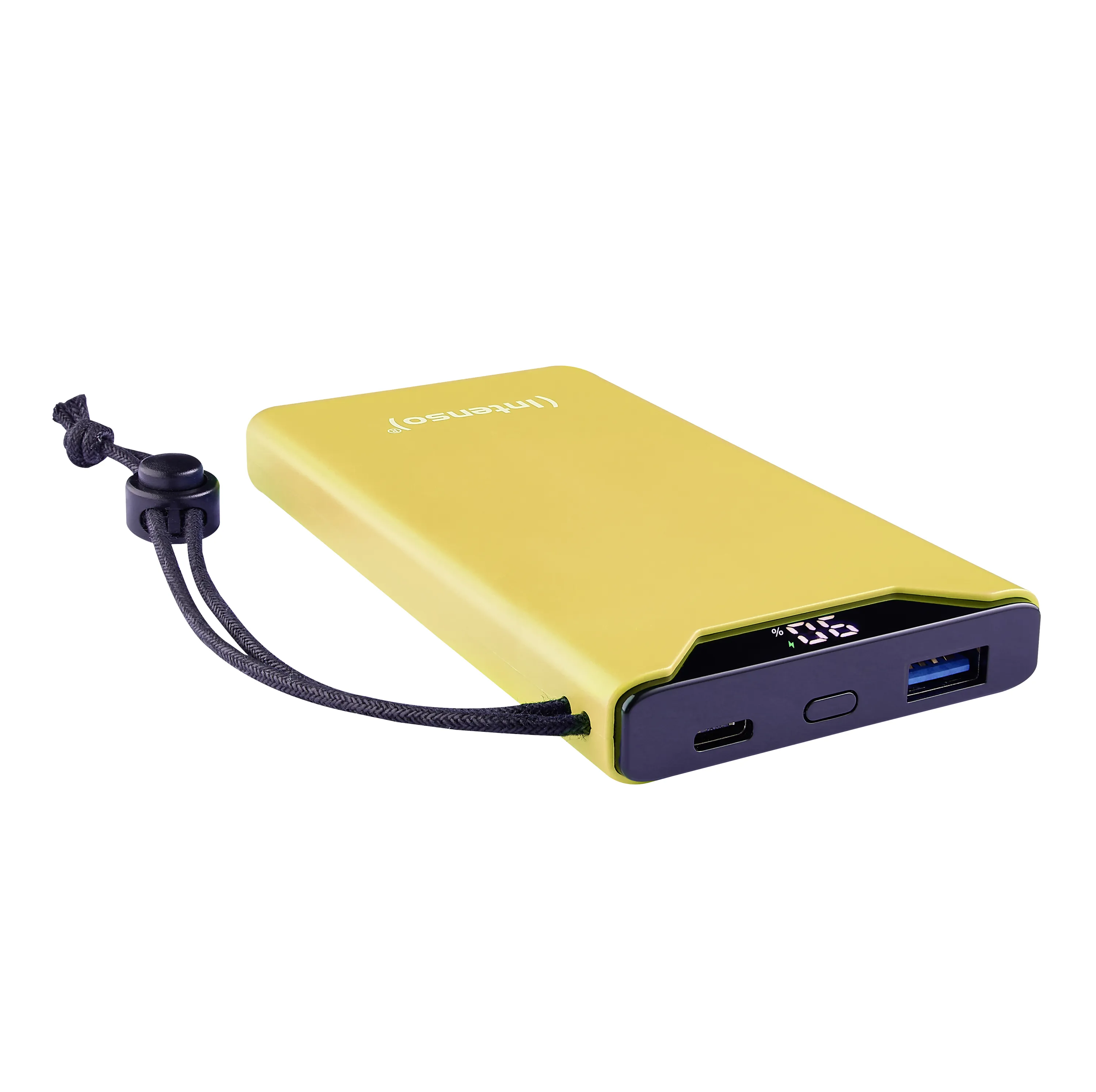 Intenso F10000 -varavirtal&auml;hde, 10000 mAh, Keltainen