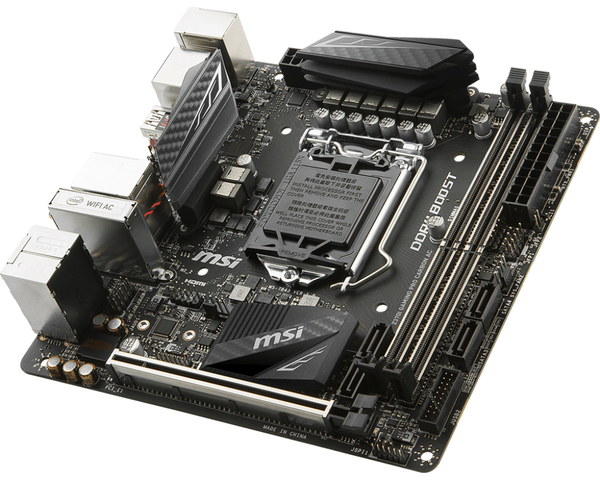 MSI Z370I Gaming Pro CARBON AC, mini-ITX motherboard