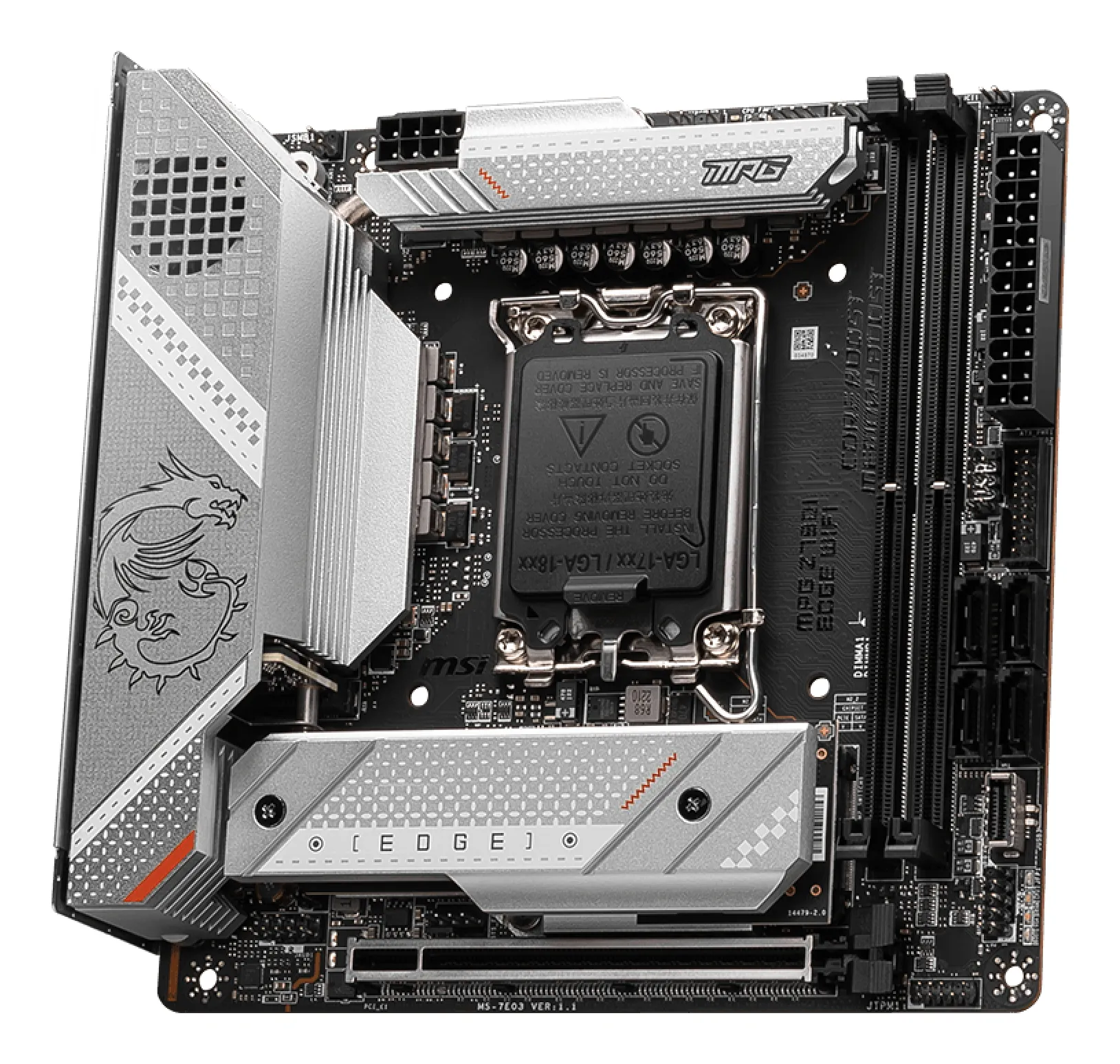 MSI MPG Z790I EDGE WIFI Mini-ITX - motherboard
