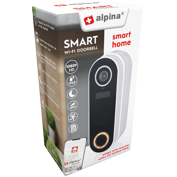 Alpina Smart Video doorbell (battery operated)