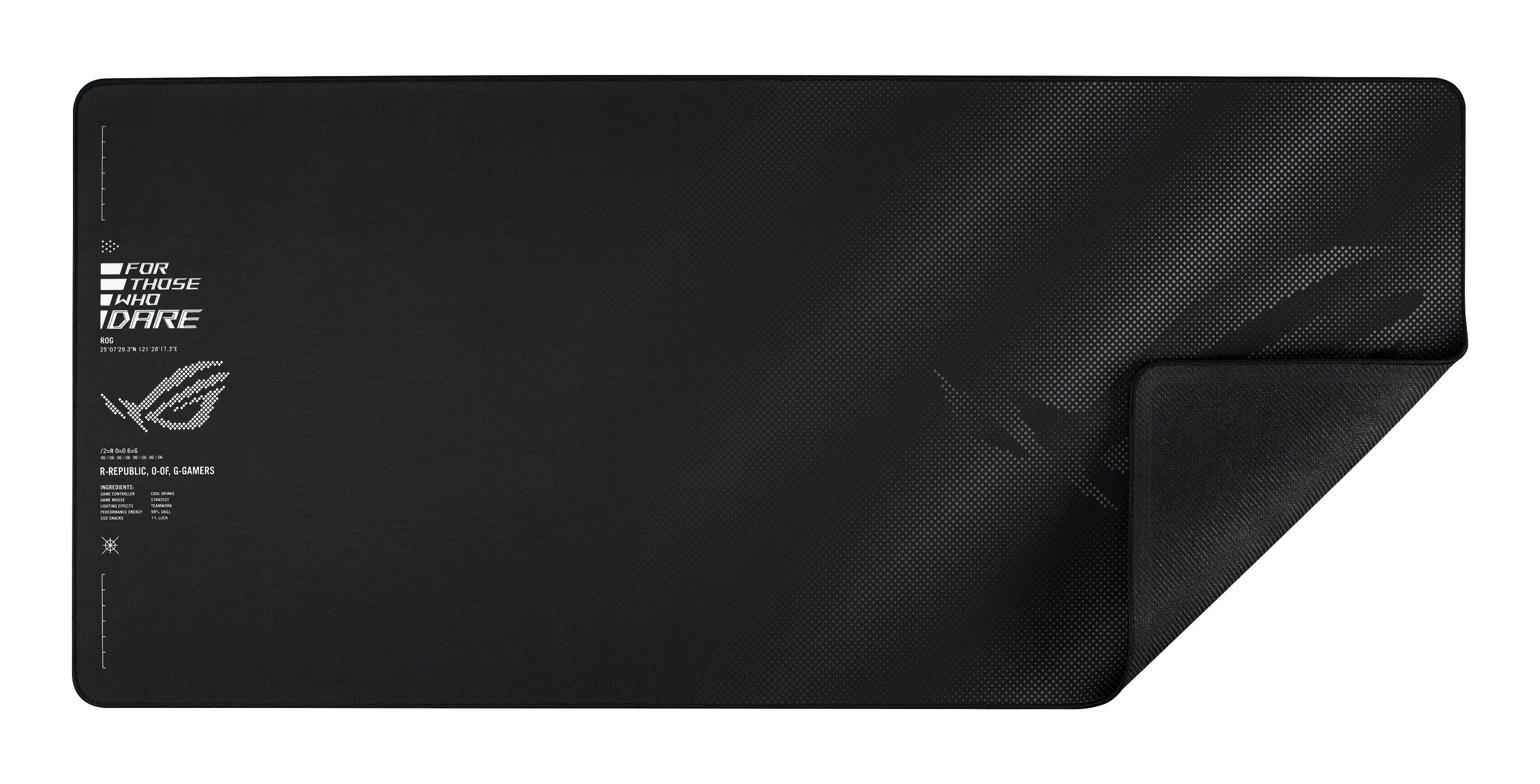 Asus ROG Sheath II XXL NC20 XXL - spelmusmatta, Svart, 900x400mm