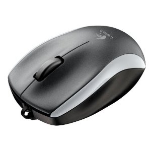 Logitech Corded Mouse M125 Silver