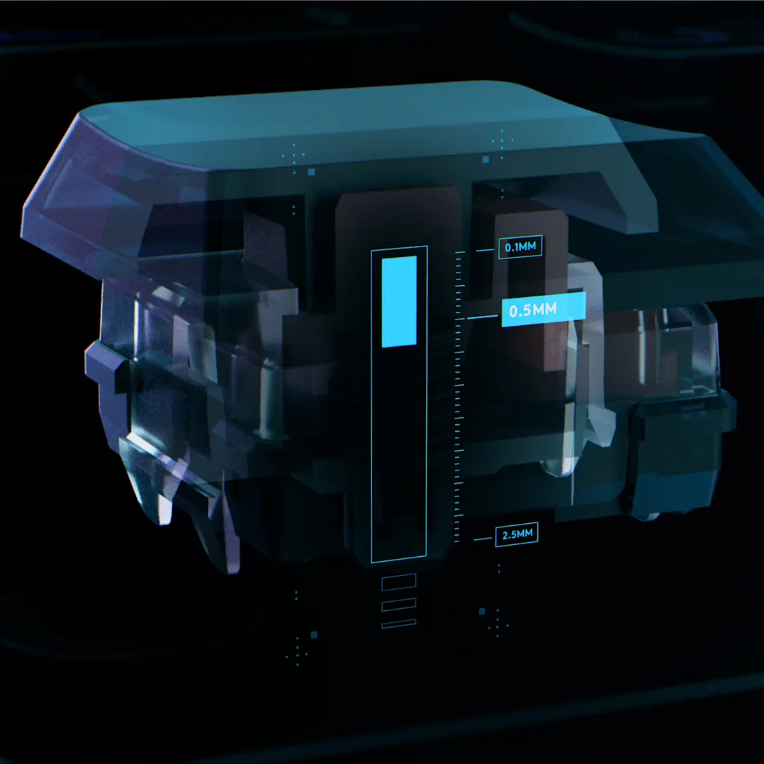 Logitech G515 TKL Rapid Trigger Gaming Keyboard, Magnetic Analog, Black