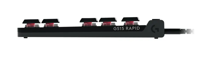 Logitech G515 TKL Rapid Trigger Gaming Keyboard, Magnetic Analog, Black