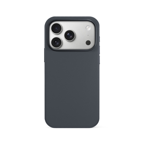 Epico SolidWoven Pro Mag+ Case | iPhone 17 Pro/18 Pro | Qi2  &  MagSafe Compatible | Black | Camera Island Protection