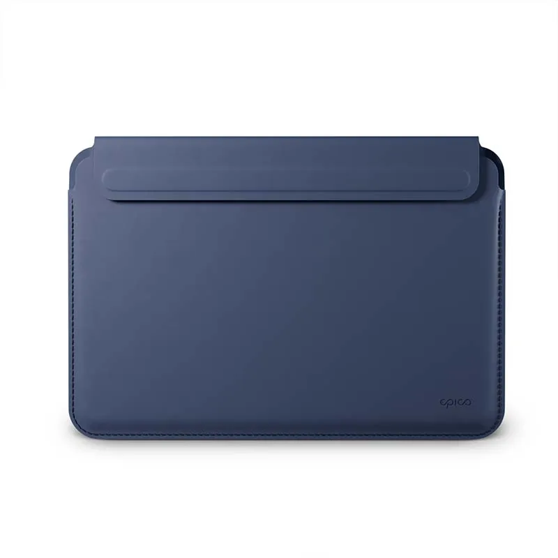 Epico Leather Sleeve for MacBook Air 15" - dark blue