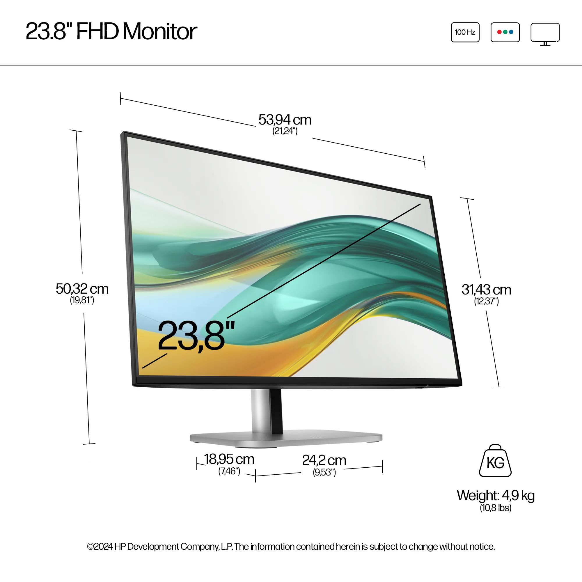 HP Series 5 Pro 24&quot; Full HD, IPS - monitor