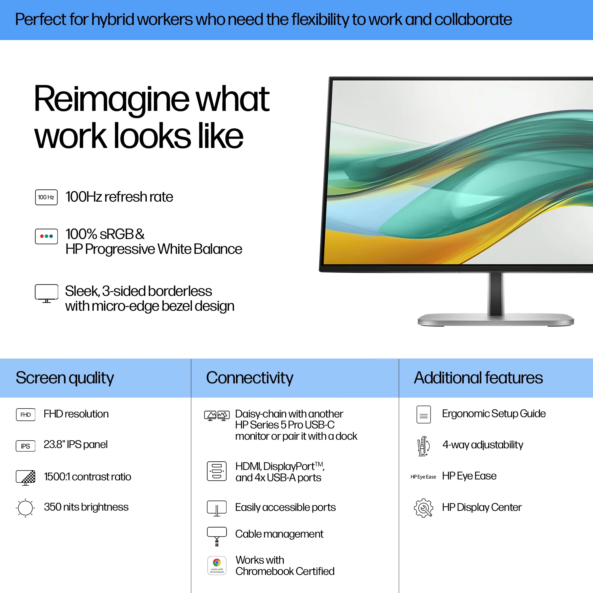HP Series 5 Pro 24&quot; Full HD, IPS - monitor
