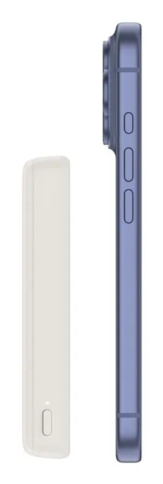 Belkin BoostCharge Slim Magnetic 10000 mAh - power bank, Sand
