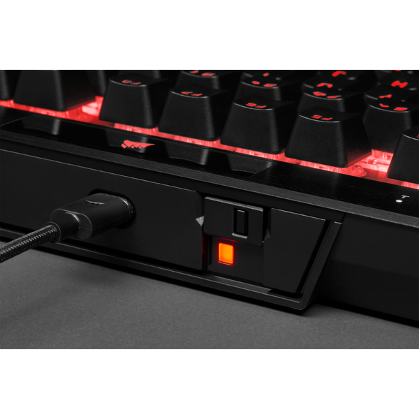 Corsair K70 RGB TKL Optical - gaming keyboard, Cherry MX Red
