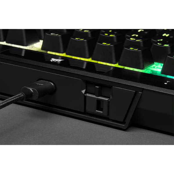 Corsair K70 RGB TKL Optical - gaming keyboard, Cherry MX Red