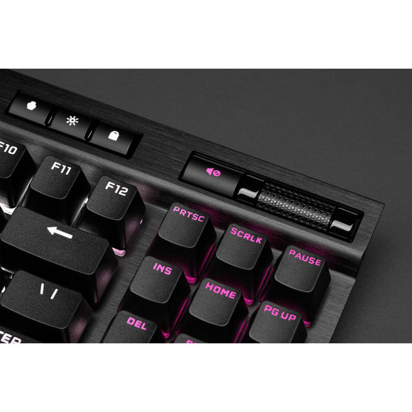 Corsair K70 RGB TKL Optical - gaming keyboard, Cherry MX Red
