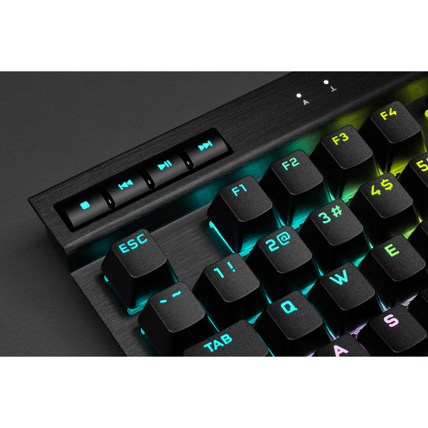 Corsair K70 RGB TKL Optical - gaming keyboard, Cherry MX Red