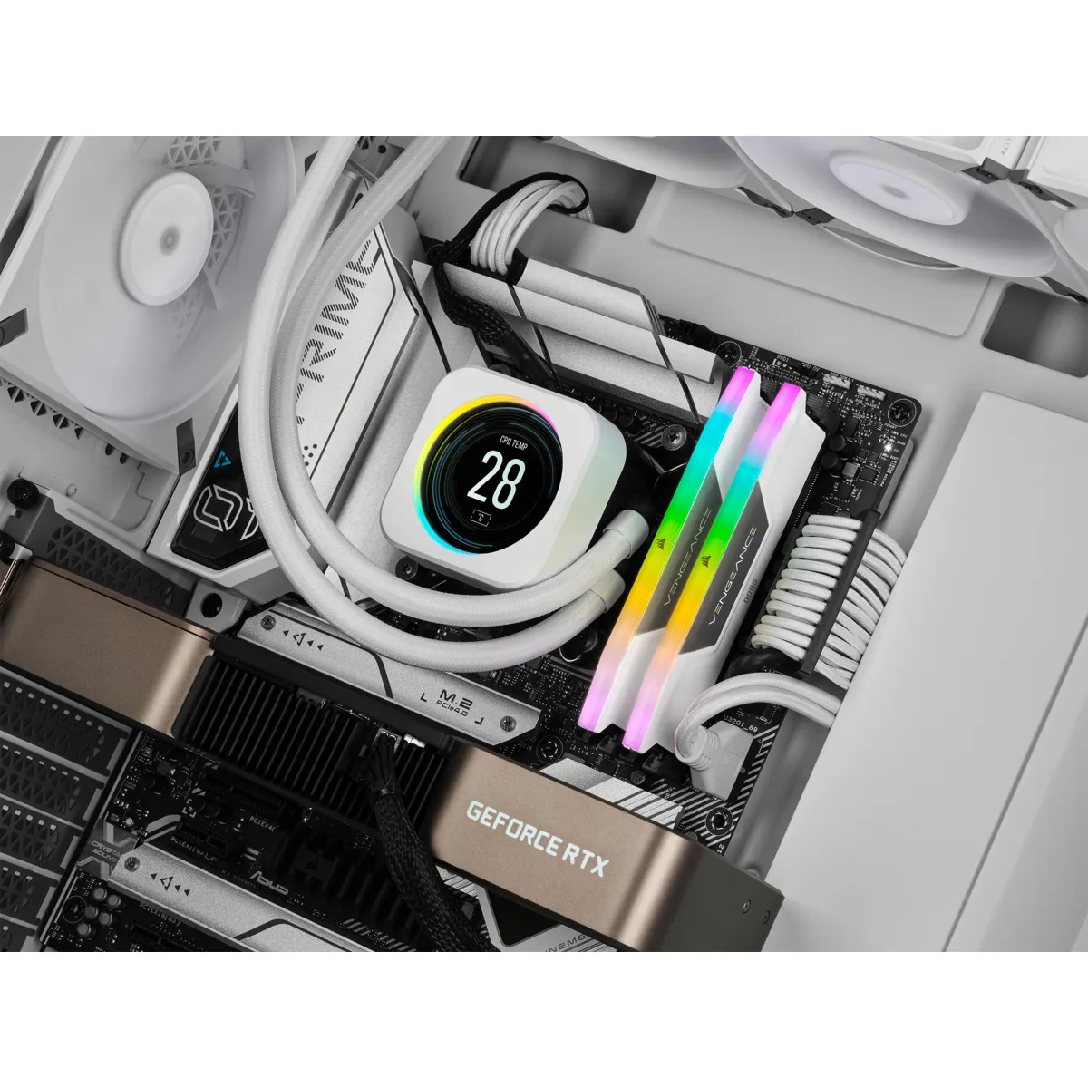 Corsair Vengeance 32GB (2x16GB) DDR5 6000MHz RGB White