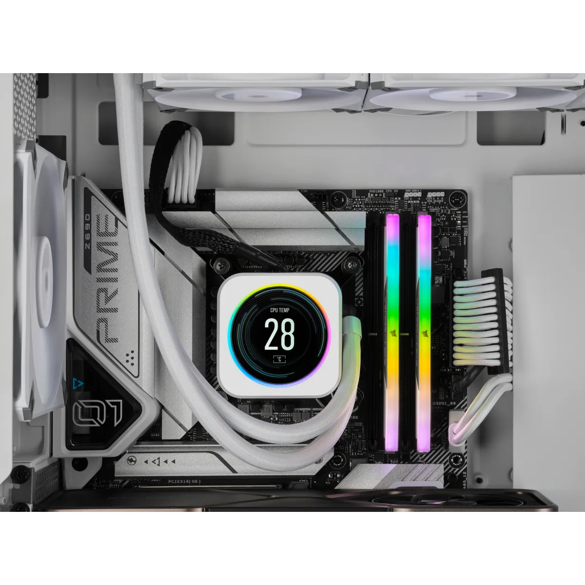 Corsair Vengeance 32GB (2x16GB) DDR5 6000MHz RGB White