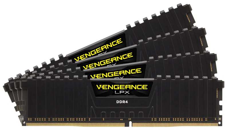 Corsair Vengeance LPX 16GB (2 x 8GB) DDR4 2400 MHz, CL16 Memory (XMP)