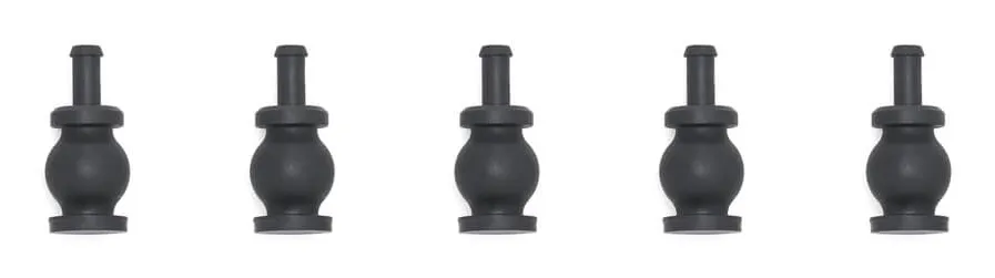 DJI M350 Gimbal Rubber Dampers, Black, Set of 5